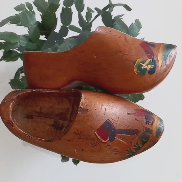 Vintage Wooden Shoes - Picture 11 of 13